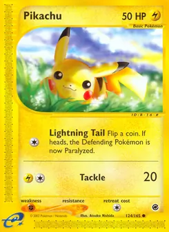 Kaart Pikachu