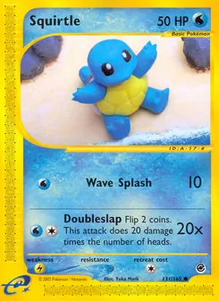 Kaart Squirtle