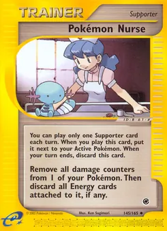 Kaart Pokémon Nurse