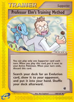 Kaart Professor Elm's Training Method