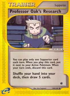 Kaart Professor Oak's Research