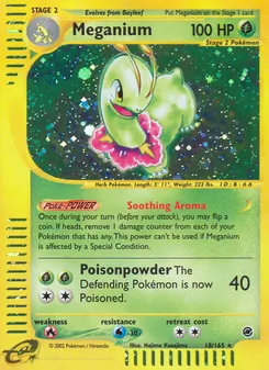 Kaart Meganium