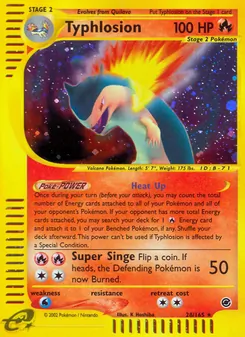 Kaart Typhlosion