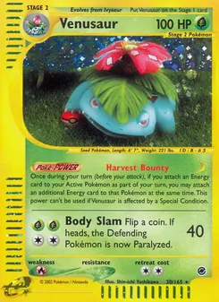 Kaart Venusaur