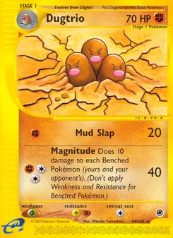 Kaart Dugtrio
