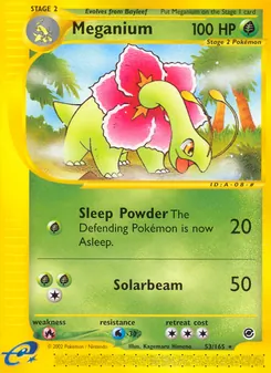 Kaart Meganium