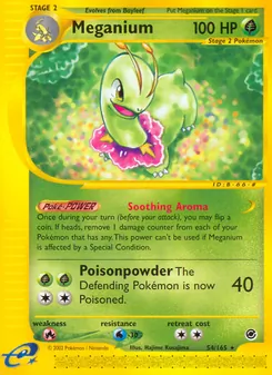 Kaart Meganium