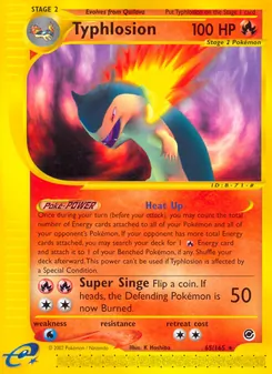 Kaart Typhlosion