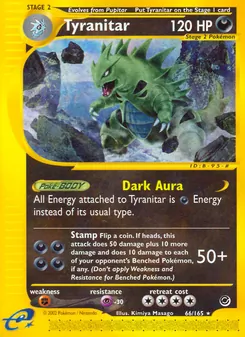 Kaart Tyranitar