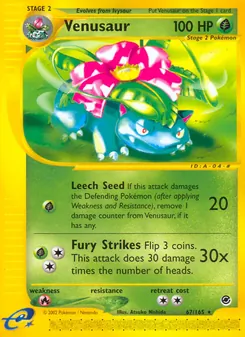 Kaart Venusaur