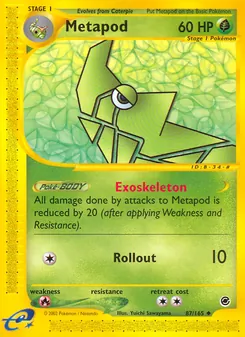 Kaart Metapod