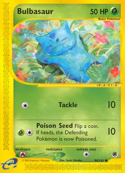 Kaart Bulbasaur