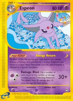 Kaart Espeon