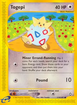 Kaart Togepi