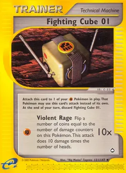 Kaart Fighting Cube 01