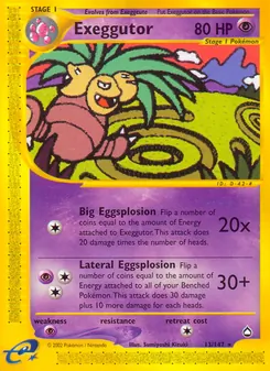 Kaart Exeggutor