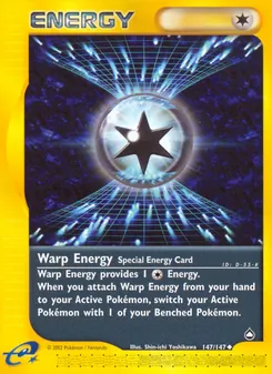 Kaart Warp Energy