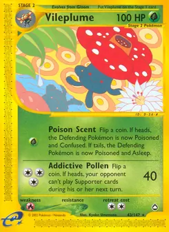 Kaart Vileplume