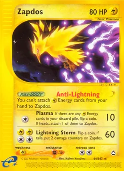 Kaart Zapdos
