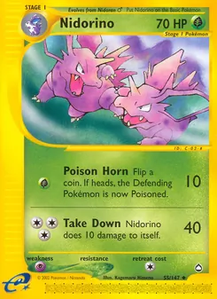 Kaart Nidorino