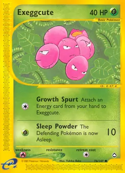 Kaart Exeggcute
