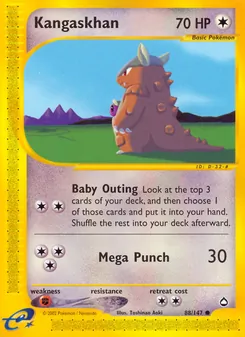 Kaart Kangaskhan