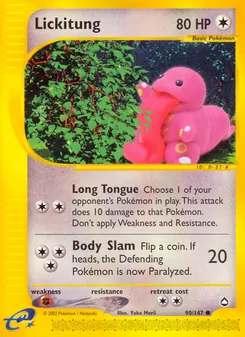 Kaart Lickitung