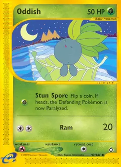 Kaart Oddish