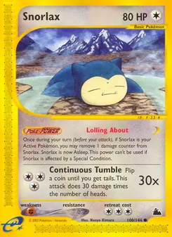 Kaart Snorlax