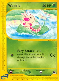 Kaart Weedle