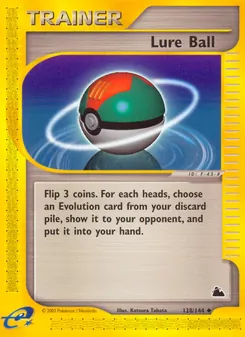 Kaart Lure Ball