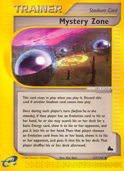 Kaart Mystery Zone