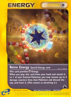 Kaart Retro Energy