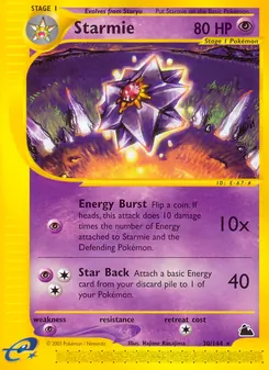 Kaart Starmie