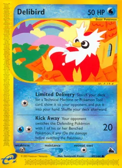 Kaart Delibird