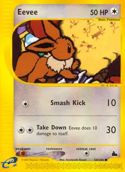 Kaart Eevee