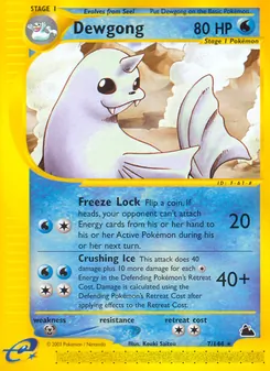 Kaart Dewgong