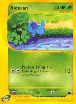 Kaart Nidoran ♀