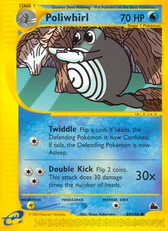 Kaart Poliwhirl