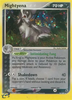 Kaart Mightyena