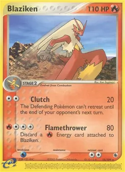 Kaart Blaziken