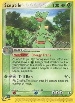 Kaart Sceptile