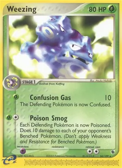 Kaart Weezing