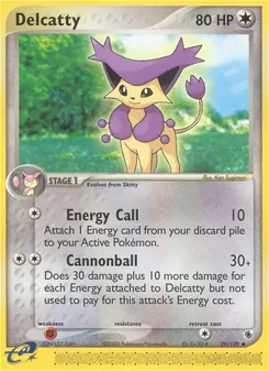 Kaart Delcatty