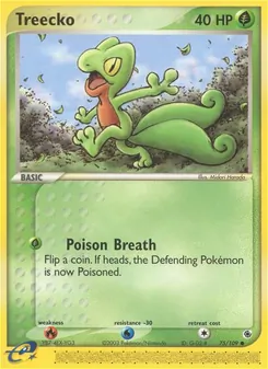 Kaart Treecko