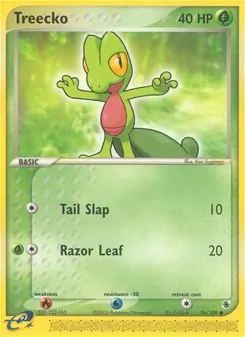 Kaart Treecko