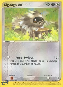 Kaart Zigzagoon