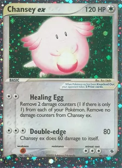 Kaart Chansey ex