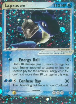 Kaart Lapras ex