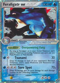 Kaart Feraligatr ex